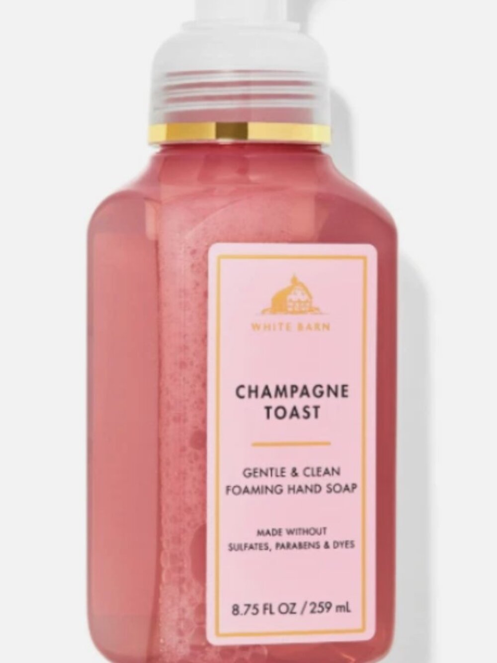 Bath and  Body Works Champagne Toast Gentle Clean‎ Foaming Hand Soap